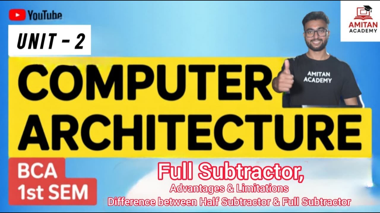 Day12 | Full Subtractor | Block Diagram, Truth Table, Logic Circuit ...