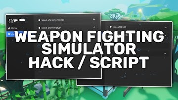 WEAPON FIGHTING SIMULATOR ROBLOX HACK / SCRIPT | AUTO FARM | GAMEPASSES | AND ALOT MORE!!!