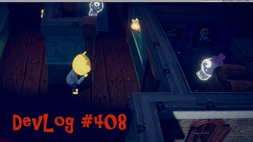 [Blender 2.80] Enchanted Lands Devlog #408 - John Lemon Pt 52 - Ghost and Gargoyles