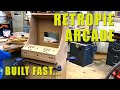 Full Size RetroPie Arcade Build - Time Lapse