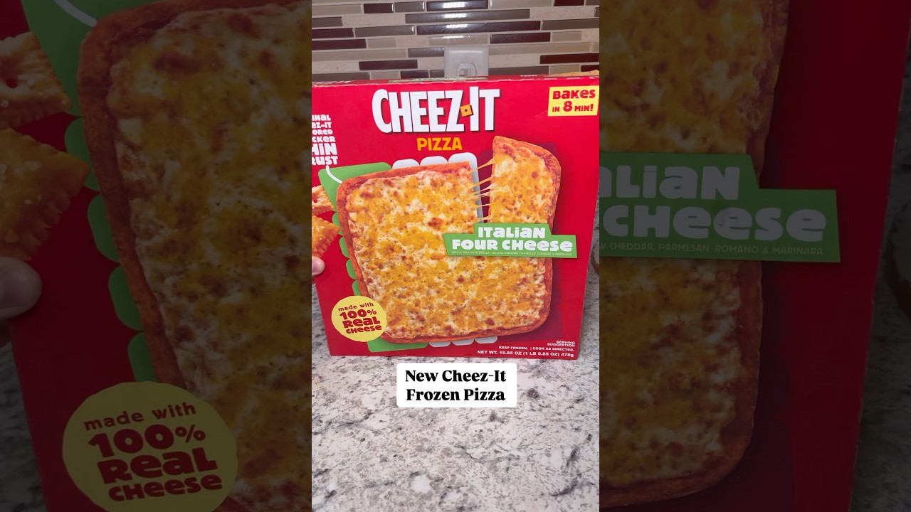 New Cheez-It Frozen Pizza 