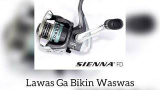 Reel Lawas yg ga bikin Waswas.. Reel 2nd Shimano Sienna 2500 FD..