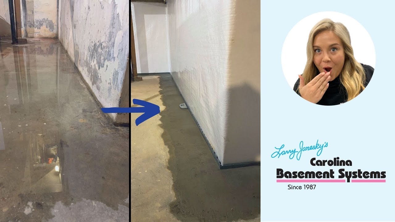 Waterproofing Dugout Basement in Mount Airy, NC