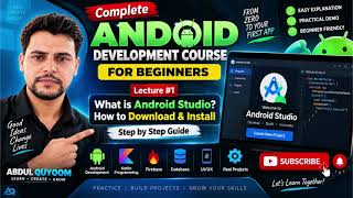 Android Studio: What Is It & How to Install Android Studio | Beginners Guide #1