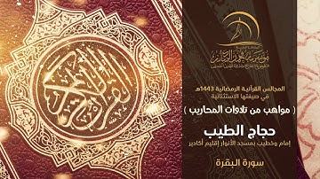 القارئ حجاج الطيب - إمام وخطيب بمسجد الأنوار إقليم أكادير