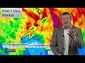 Week long low finally to cross NZ this Sun/Mon