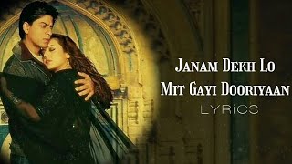 Main Yahaan Hoon (Lyrics) Shah Rukh Khan || Preity Zinta || Udit Narayan ||Javed Akhtar ||Veer Zaara