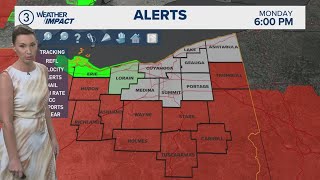 Flash Flood Warning in place for several counties as strong storms move through Northeast Ohio