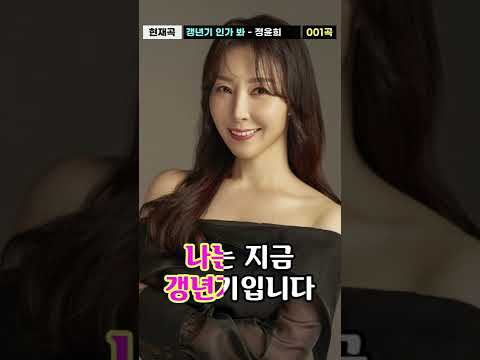 마음만은 청춘🔥 나는 지금 갱년기입니다❤️‍🩹 (<strong>정윤희</strong>)갱년기 인가 봐# Shorts