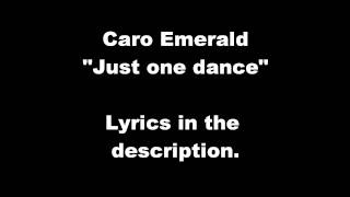 Video thumbnail of "Just one dance - Caro Emerald (Karaoke/instrumental"