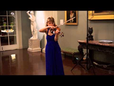 Irina Muresanu Performs Prokofiev - Sonata for Solo Violin, op. 115; I. Moderato