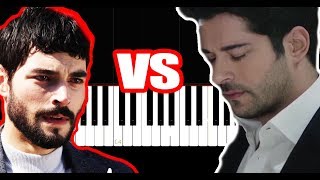 KARA SEVDA vs HERCAİ - Pİano Tutorial by VN