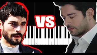 KARA SEVDA vs HERCAİ - Pİano Tutorial by VN Resimi