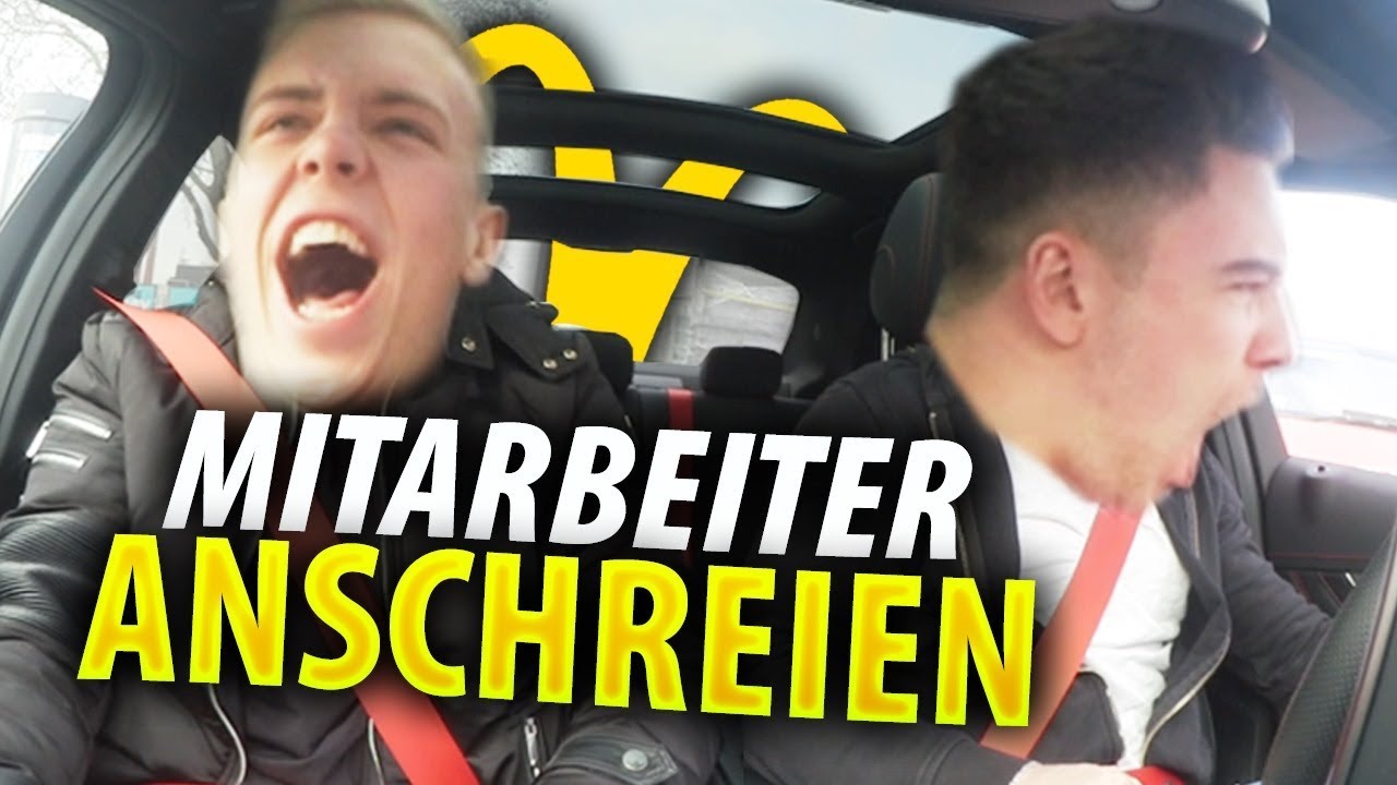 Mcdonalds Prank Mitarbeiter Nur Anschreien Youtube