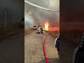 Firefighter uses smart glasses to record battle against wildfires