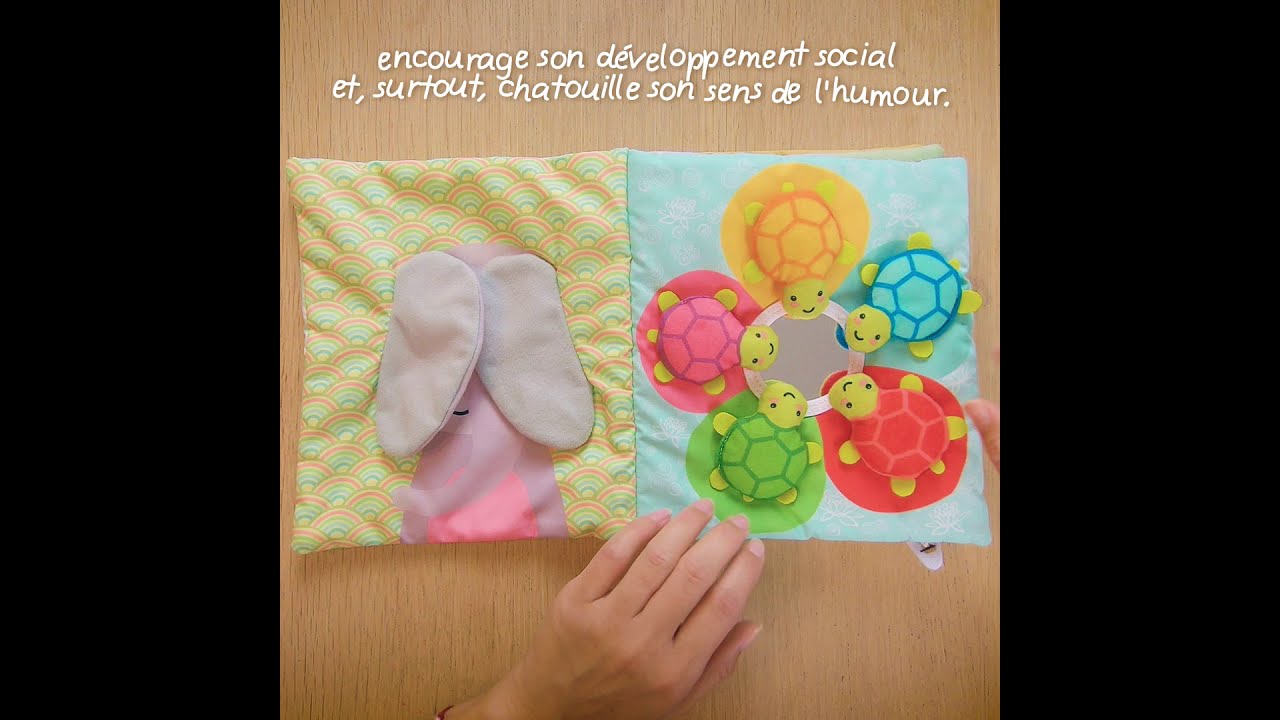 Le Kiddy book 1 : Livre d’éveil pour enfants de 0-2 ans