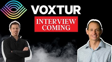 Interview with New CEO of Voxtur This Week $VXTR $VXTRF