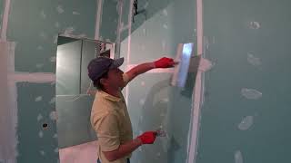 Почему лопаются стыки гипсокартона, правильная техника бронировки видео