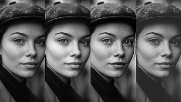 Perfect Black And White Panel Workflow Example