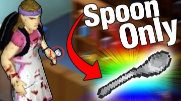 Can I Survive... With Only a SPOON!??!?! | Project Zomboid Spoon Only Challenge #1
