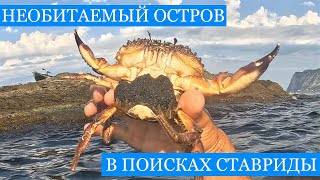 Необитаемый ОСТРОВ у южного берега Крыма! Спортивная ловля ставриды и завтрак из моллюсков!