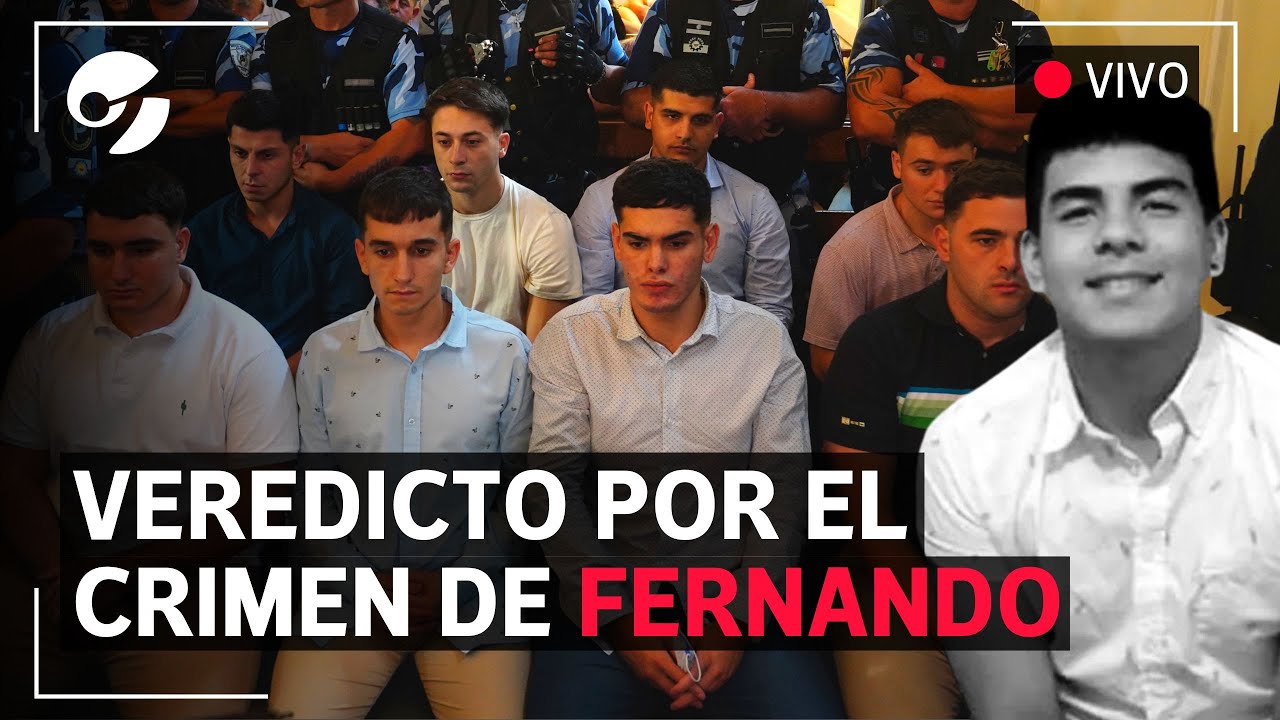 EN VIVO | El veredicto del juicio por el crimen de Fernando Báez Sosa contra los 8 rugbiers acusados