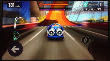 Hot Wheels Infinite Loop - Cross Class Racing Tournament | Power Rocket | 0:33.552