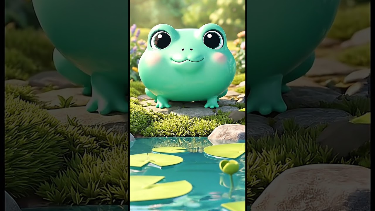 Frog Sound 🐸 | Ribbit Ribbit with Mokza | Fun Animal Sounds for Kids