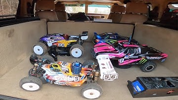 NITRO RC SERPENT COBRA BUGGY + LOSI 8EIGHT TRUGGY + HPI SUBARU WR8 RALLY 3.0 + TRAXXAS SLASH 2WD