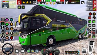 Euro Bus Driving Game || Android Gameplay || City Bus Game || Offroad bus driving || Snow Bus Game screenshot 5