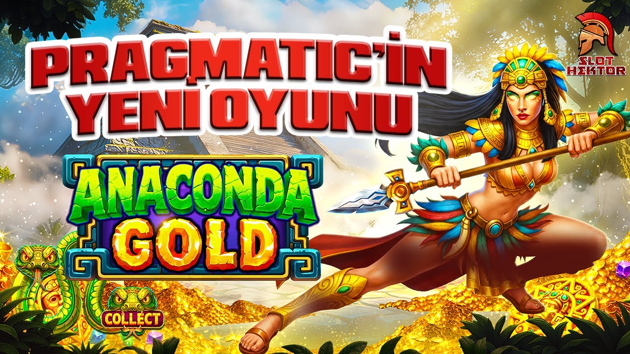 🔥 YENİ OYUNDA KÜÇÜK KASAYLA BÜYÜK KAZANDIK! 🐍 ANACONDA GOLD 