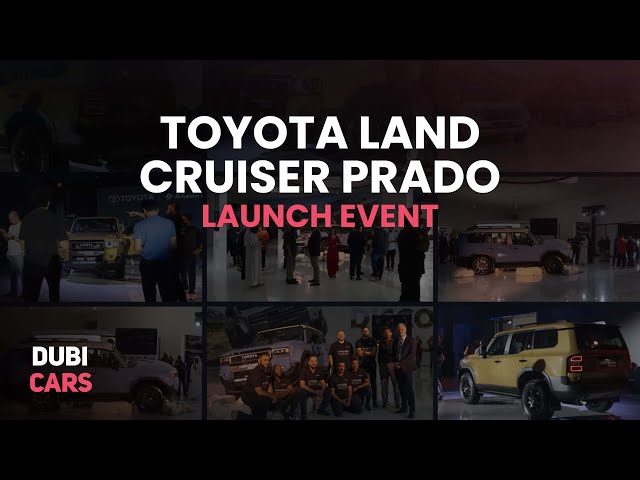 2024 Toyota Land Cruiser Prado - Launch Event Covered by DubiCars
