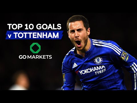 Top 10 Best Chelsea Goals v Tottenham Hotspur ft. Alonso, Hazard, Matic & More