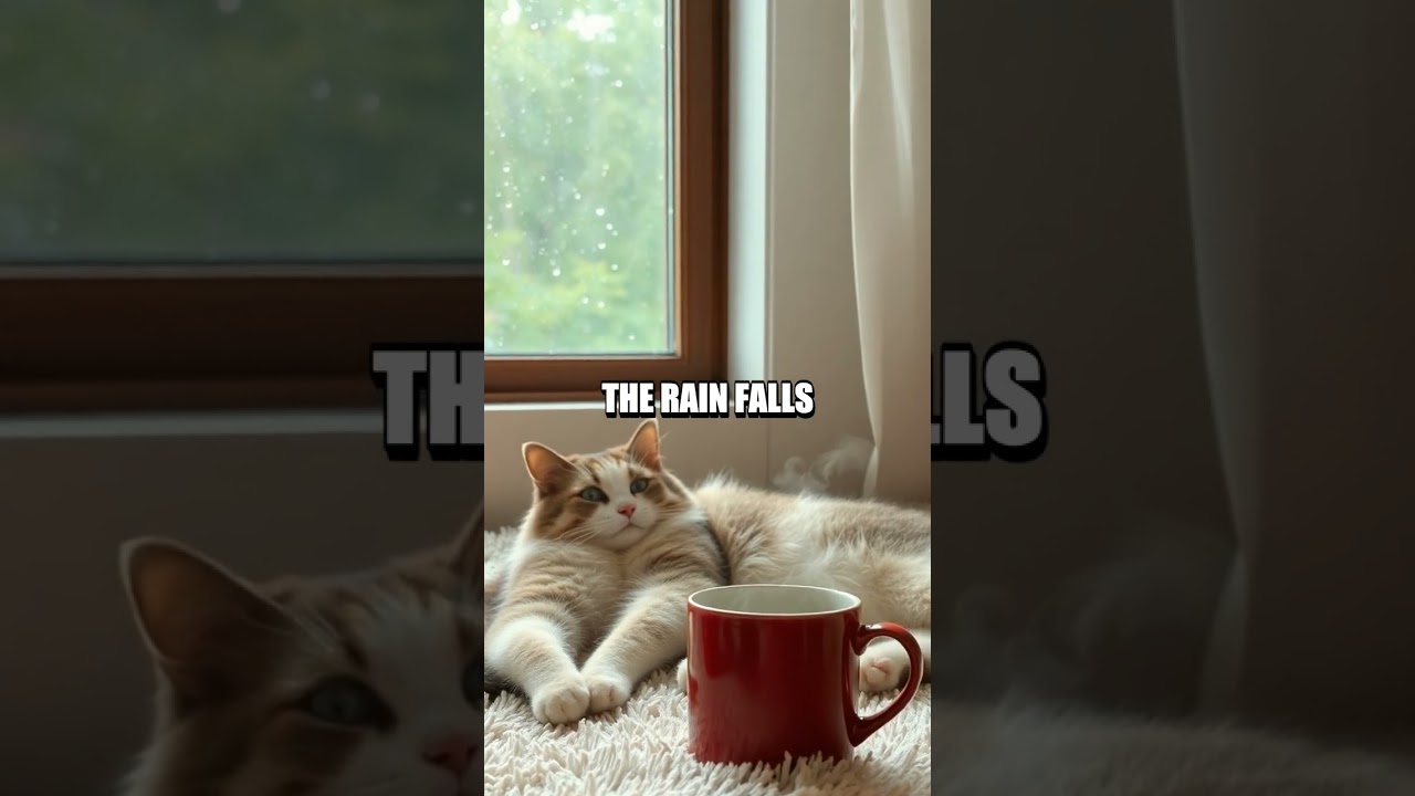 Lush Urban Hideaway in Anime Style