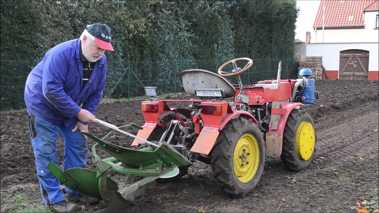 TZ4K14 Einstellung vom Pflug PoN-25-A