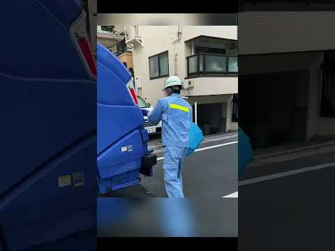 عجائب شاحنة عمال النظافة في اليابان ريلز   منوعات   