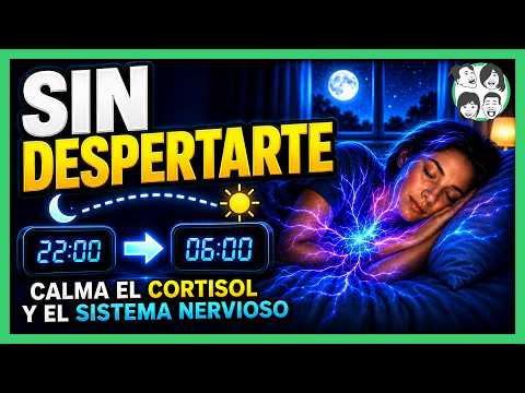(1 Hora) Duerme 8 Horas Sin Despertarte | Calma el Cortisol y el Sistema Nervioso | Meditación