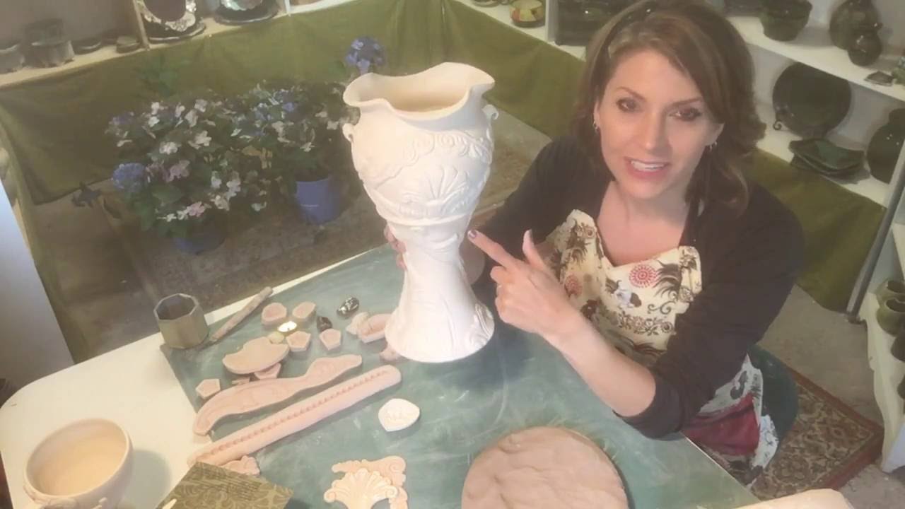 Hard plaster cast for a vase  Diy ceramic, Ceramic molds, Pottery  techniques