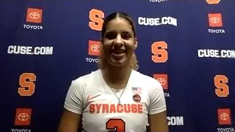 Priscilla Williams postgame vs. Miami