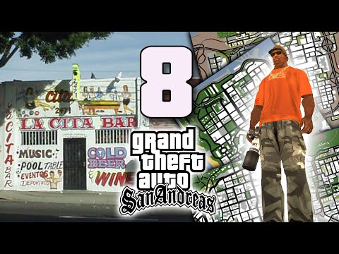 Historical tourism in GTA SAN ANDREAS # 8. Where is the source material for the game textures
