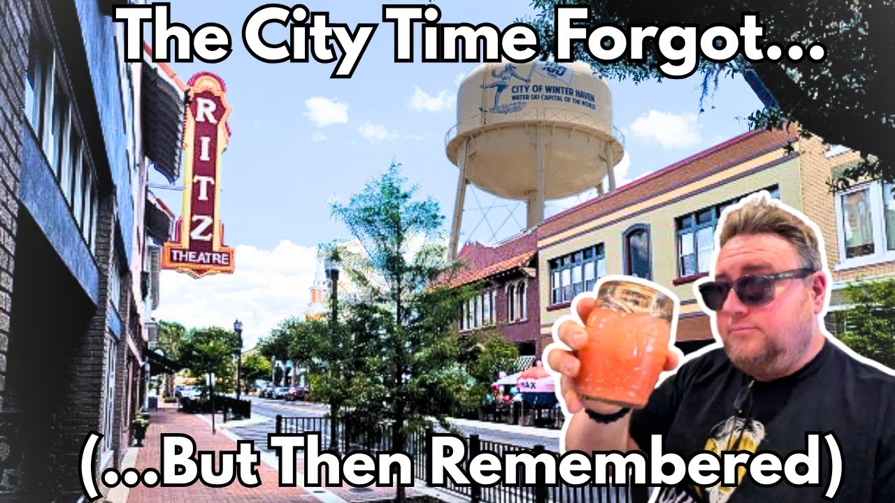 Winter Haven’s Downtown: A Walk on the Frosty Side | Small Town Travel Vlog