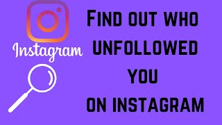 How to find out who unfollowed you on instagram | Instagram screenshot 4