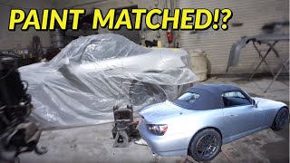 Finally painted!!! - Honda S2000 Rebuild Part 3