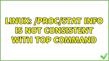 Linux: /proc/stat info is not consistent with top command