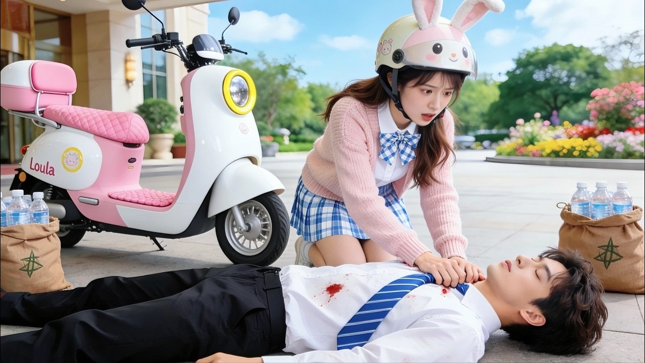 Uma pobre estudante salvou um executivo à beira da morte e mudou o seu destino.