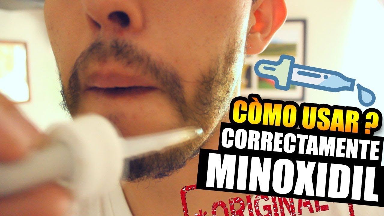 Cómo usar minoxidil Kirkland? (barba) -VICTOR CABALLERO - YouTube
