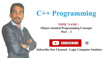 Object oriented programming concepts Part 2