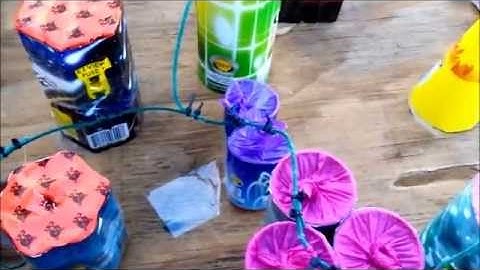 Fireworks Fuse With Zip Ties