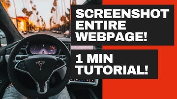 How To Screenshot an Entire Webpage on Iphone? (2021)
