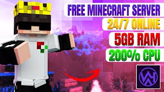 How to Make a FREE 24/7 Java + PE/Bedrock Server | Minecraft & VPS Hosting WammuHost 😱